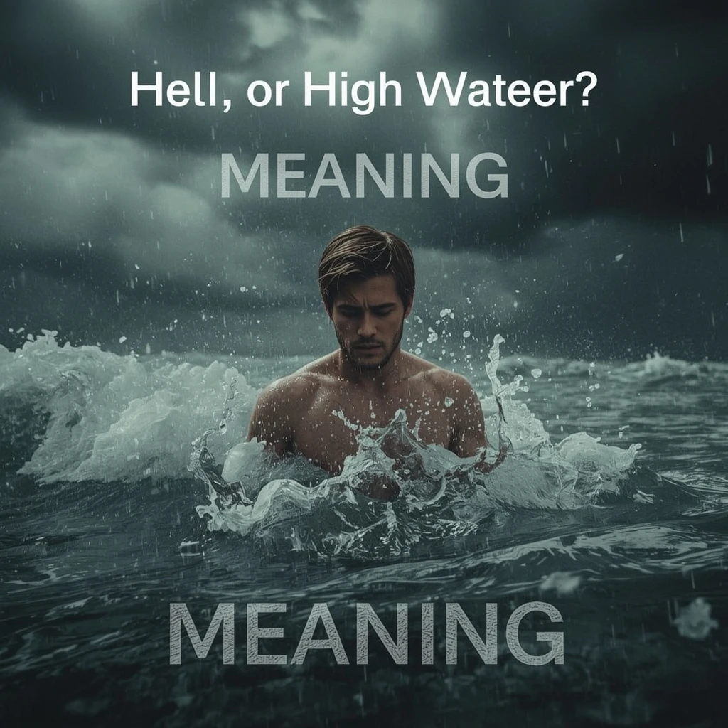 Hell or high water meaning: origin, usage & examples